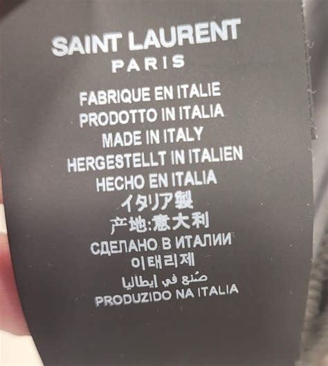 ysl production dates